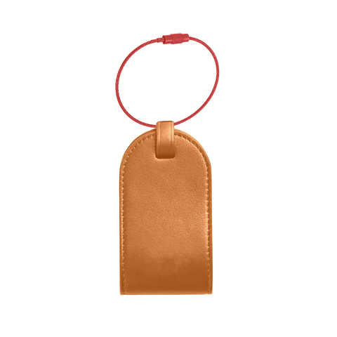 Customizable Leather Luggage Tag