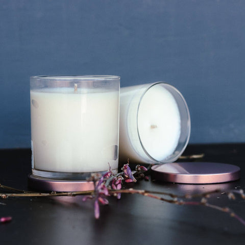 Reusable Whiskey Glass Candle