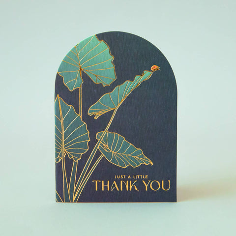 Just A Little Thank You Mini Card