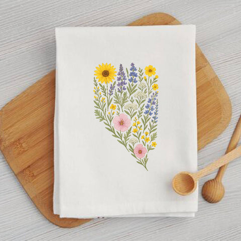 Battle Born State Tea Towels