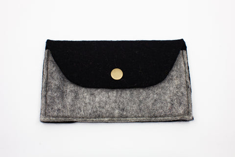 Felted Wool Organizer Pouch