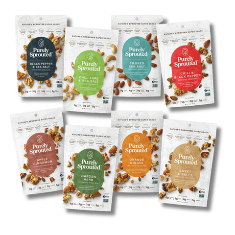 Seasoned Sprouted Nuts and Seeds