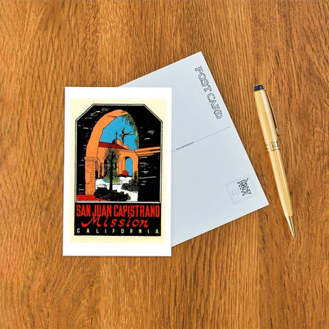 Vintage California Mission Postcards
