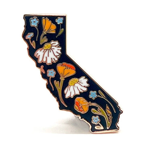 Colorful Collectible California Pins