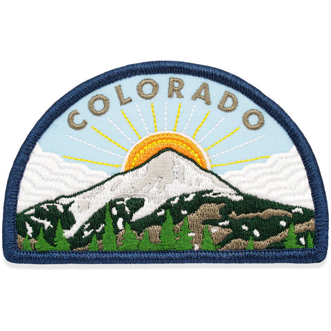 Colorado Inspired Embroidered Patches