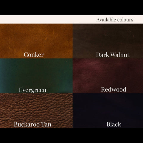 Refillable Leather Ring Binder