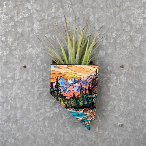 State Air Plant Magnet
