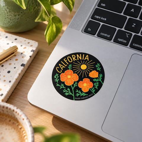 City and State Symbols Stickers