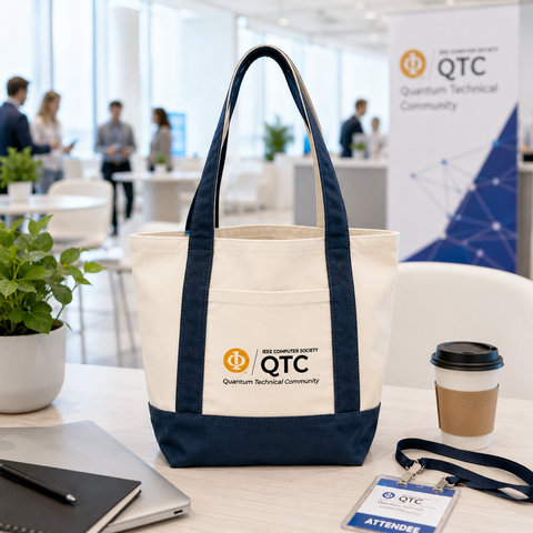 IEEE Athletic Recycled 10 oz. Canvas Mini Marina Totes