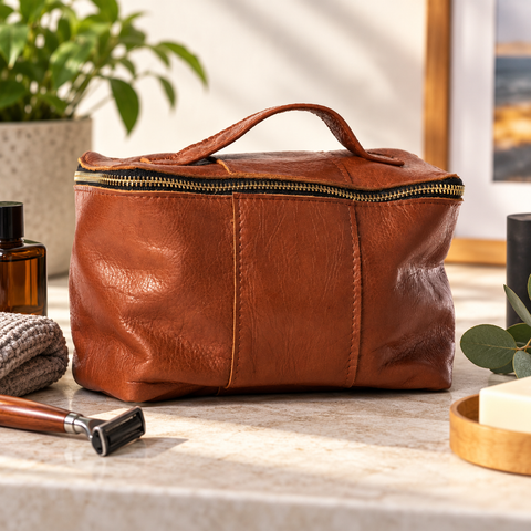 Carter Leather Travel Case