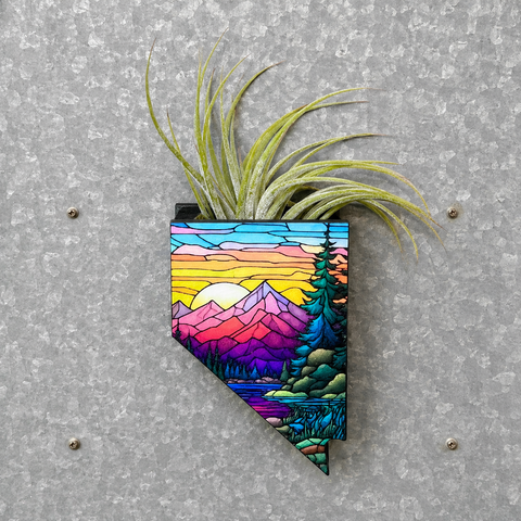 State Air Plant Magnet