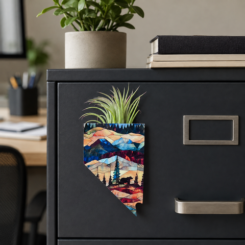 State Air Plant Magnet