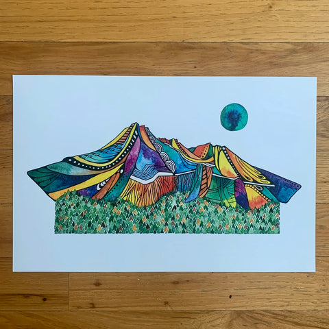 Signed Watercolor Landscape Prints