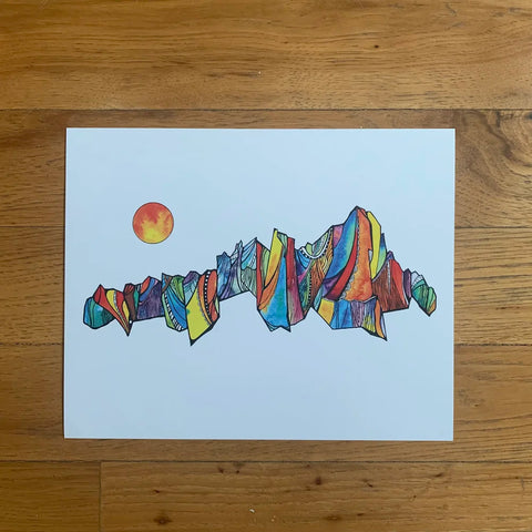 Signed Watercolor Landscape Prints