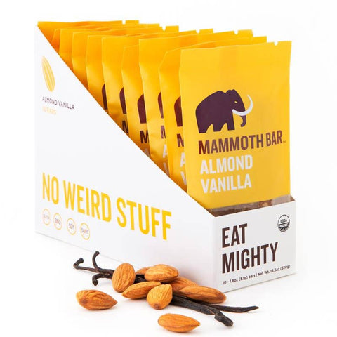 Organic Gluten-Free Almond Vanilla Bar