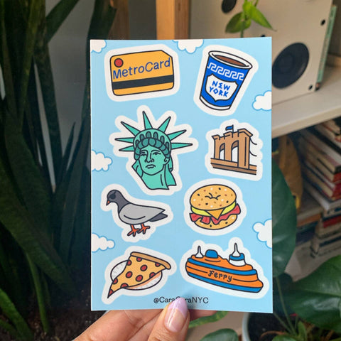 Big Apple Sticker Sheet