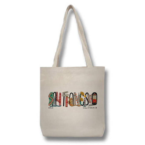 California State & City Themed Everyday Tote Bag