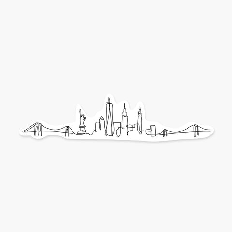 New York Keepsake Stickers