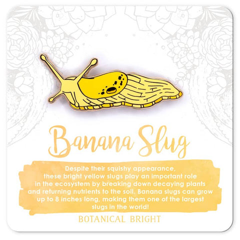 Flora Fauna Enamel Pins