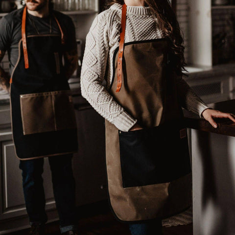 Waxed Canvas Utility Apron