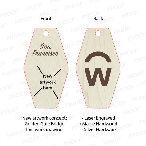 Workday Wooden Poppy Ornament