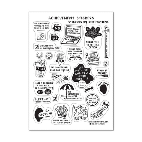 Motivational Sticker Sheets