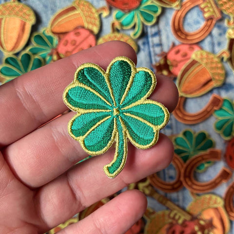 Lucky Symbol Embroidered Patches