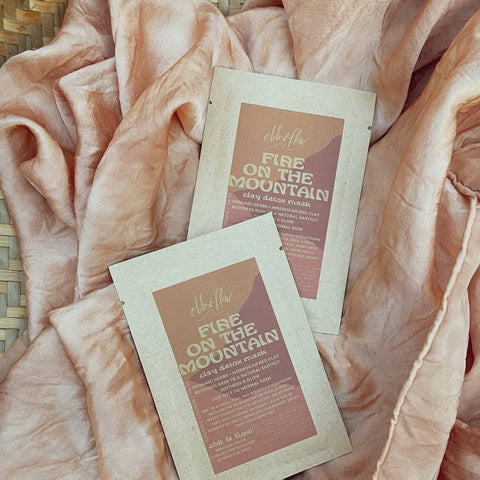 Travel Size Clay Mask Packets