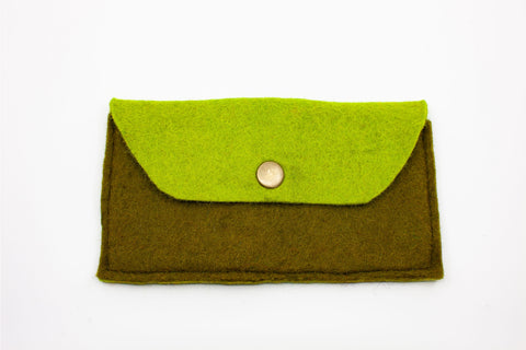 Felted Wool Organizer Pouch