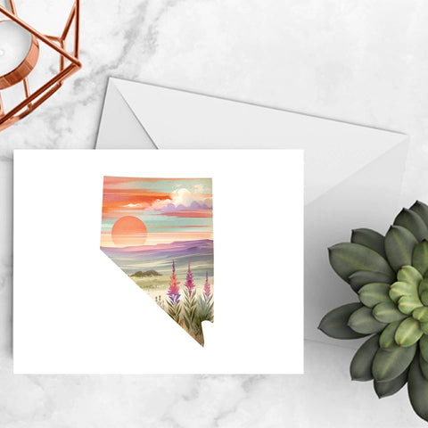 Nevada Folded Notecards