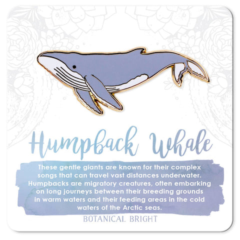 Flora Fauna Enamel Pins
