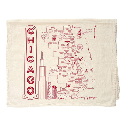 City and State Tea Towels