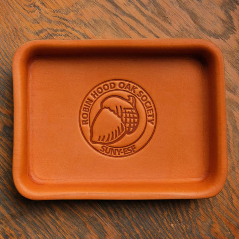 Custom Leather Valet Trays