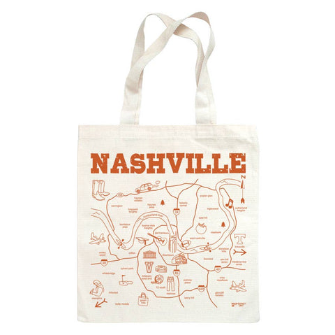 Maptote Canvas Grocery Tote