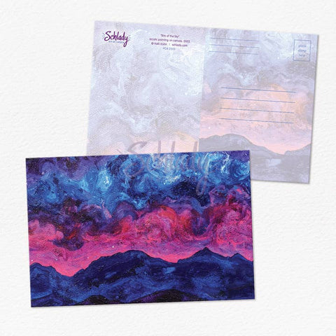 Painty Artist Postcards