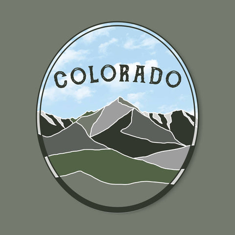 Summit Trail Colorado Stickers