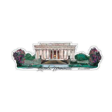 Hand Drawn Monument Stickers