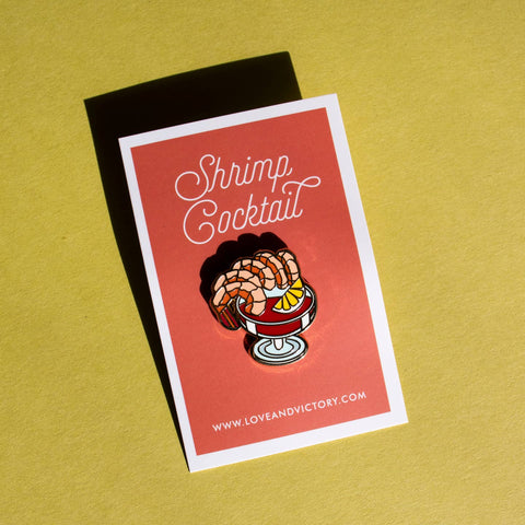 Food & Cocktail Enamel Pins