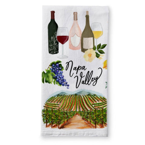 California Themed Tea Towels