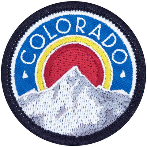 Colorado Inspired Embroidered Patches