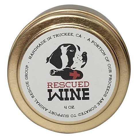 Barrel-Aged Whiskey Travel Candle - Soy Candle - Wine Candle