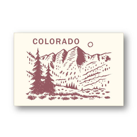 Hand-Drawn Colorado Postcards