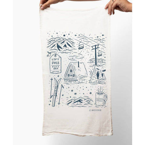 Colorado Flour Sack Tea Towels