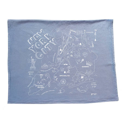 Maptote Maptastic Recycled Cotton Tea Towel