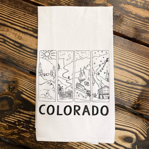 Colorado Wing Tea Towels