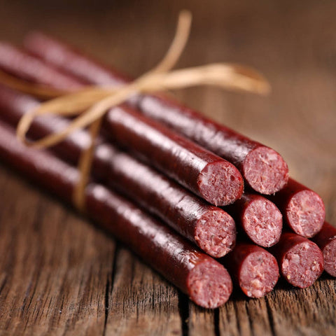 Grassland-Raised Double-Smoked Beef Sticks