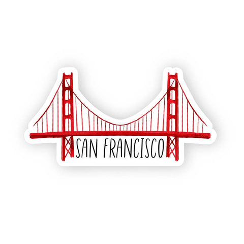 Iconic California Landmarks Stickers