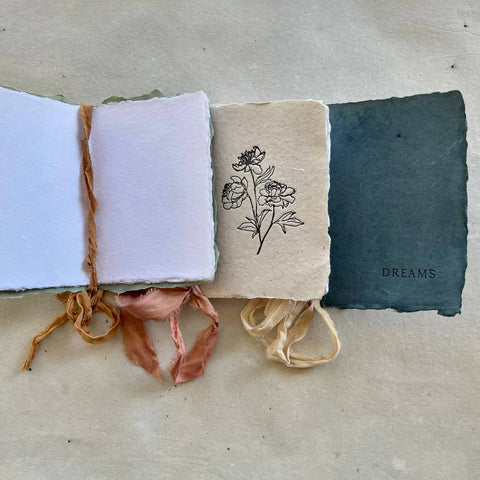Handmade Letterpress Notebooks