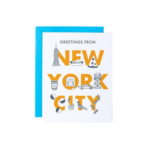 Maptote Local Love Greeting Card