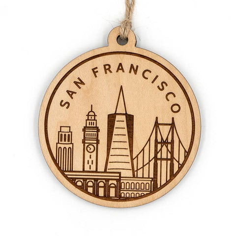 Maple Wood Ornaments